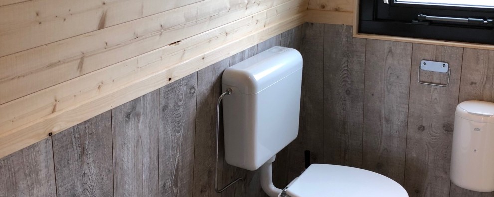 Luxe Woodlodge 2 persoons toilet