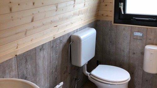 Luxe Woodlodge 2 persoons toilet