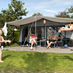 Comfortplaats in Burgh-Haamstede Zeeland Camping Ginsterveld 1